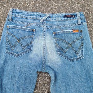 Vigoss women's size 30 x 30 denim blue jeans womens